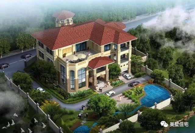 30套高端大氣的豪宅效果圖，貧窮限制了我的想象力