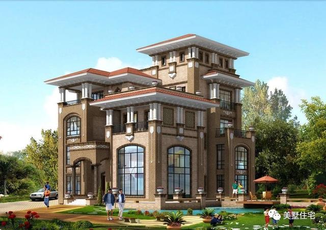 30套高端大氣的豪宅效果圖，貧窮限制了我的想象力