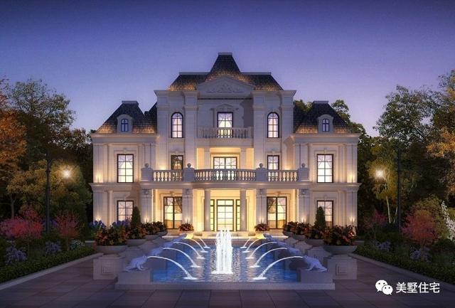 30套高端大氣的豪宅效果圖，貧窮限制了我的想象力