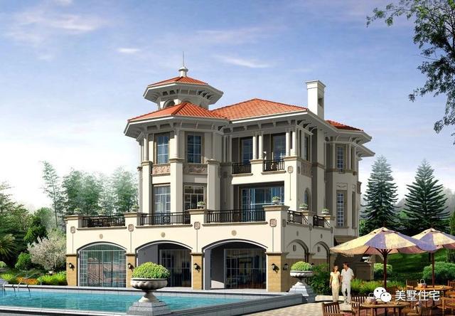 30套高端大氣的豪宅效果圖，貧窮限制了我的想象力