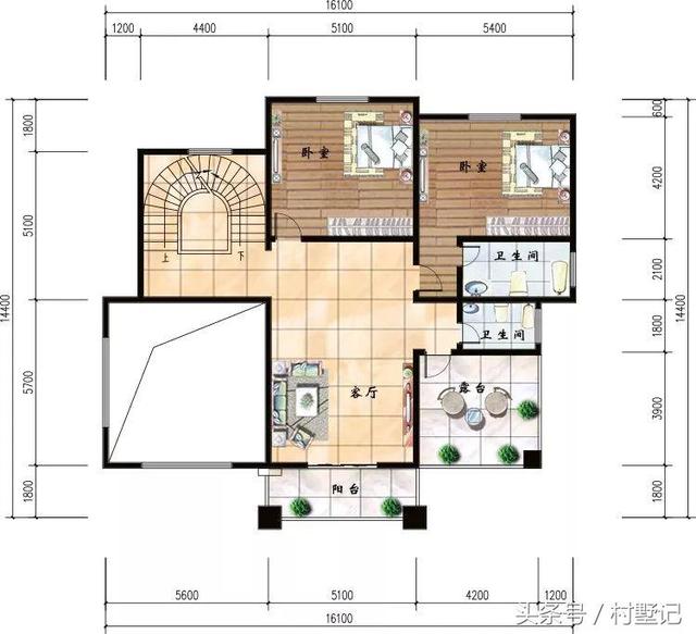 2棟高端三層豪宅設計圖，附方案和建成實景圖