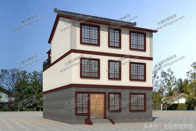 6款10米面寬別墅設(shè)計(jì)圖，顏值和實(shí)用性兼顧