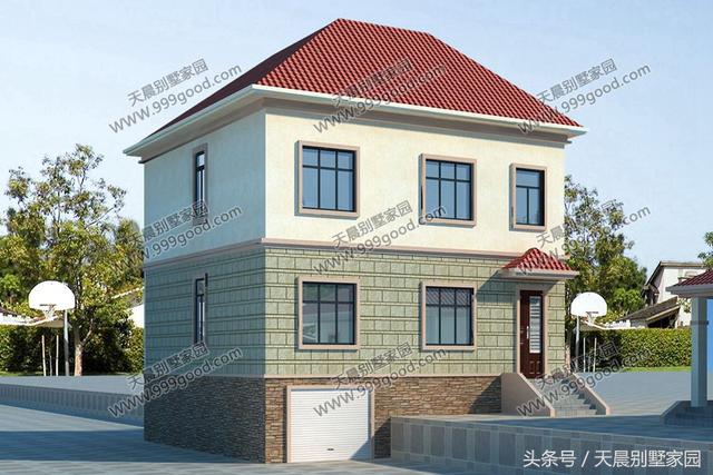 6款10米面寬別墅設(shè)計(jì)圖，顏值和實(shí)用性兼顧