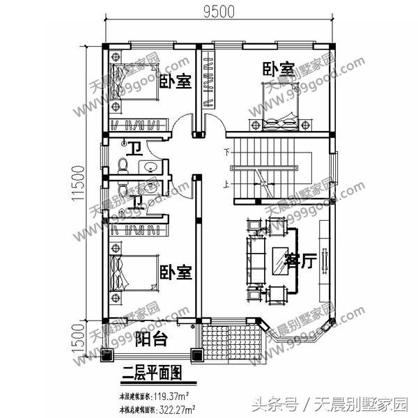 6款10米面寬別墅設(shè)計(jì)圖，顏值和實(shí)用性兼顧