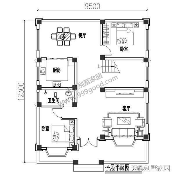 6款10米面寬別墅設(shè)計(jì)圖，顏值和實(shí)用性兼顧