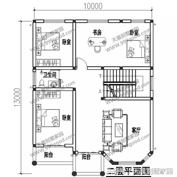 6款10米面寬別墅設(shè)計(jì)圖，顏值和實(shí)用性兼顧