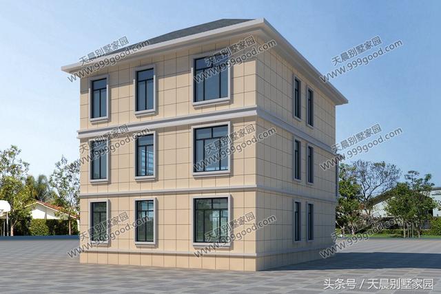 6款10米面寬別墅設(shè)計(jì)圖，顏值和實(shí)用性兼顧