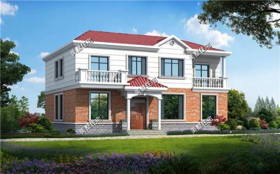 25款經(jīng)濟(jì)實(shí)用的兩層樓房設(shè)計(jì)圖，攢夠錢就回老家建