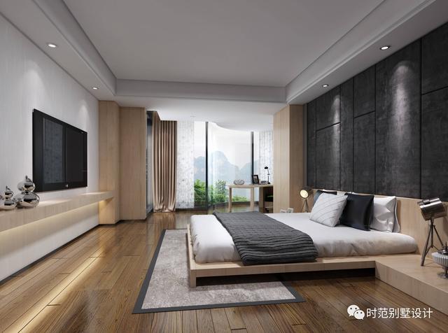 11X15m四層別墅設計方案圖，附室內裝修效果圖