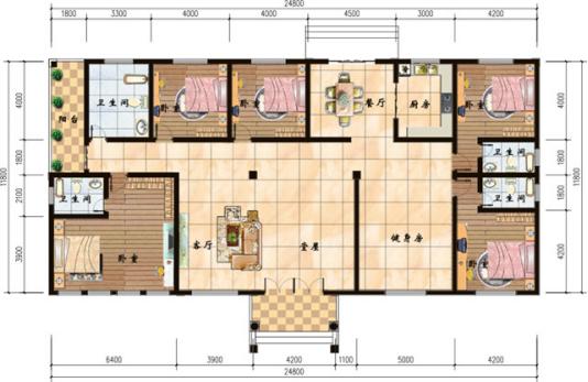 8套農(nóng)村一層建房別墅圖，比比哪款更好看