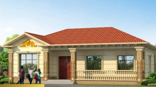 8套農(nóng)村一層建房別墅圖，比比哪款更好看