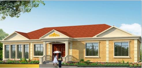 8套農(nóng)村一層建房別墅圖，比比哪款更好看