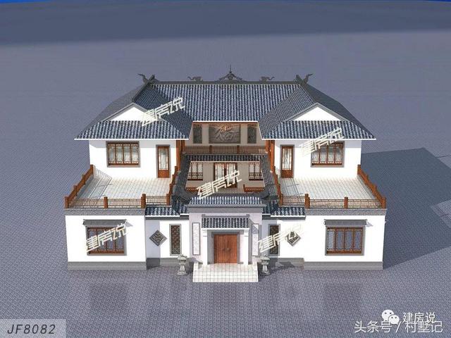 看完這套四合院別墅設(shè)計(jì)方案圖，誰還敢說歐式別墅漂亮