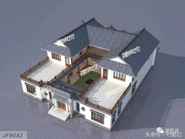 看完這套四合院別墅設(shè)計(jì)方案圖，誰還敢說歐式別墅漂亮