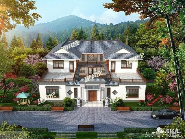 看完這套四合院別墅設(shè)計(jì)方案圖，誰還敢說歐式別墅漂亮