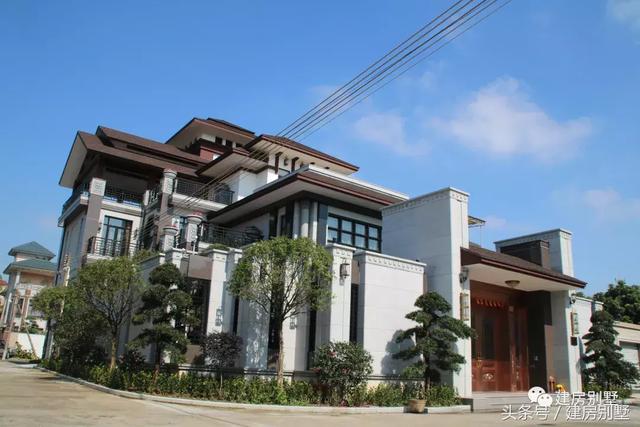 實拍農村建好的別墅外觀照片，誰還敢說農村窮