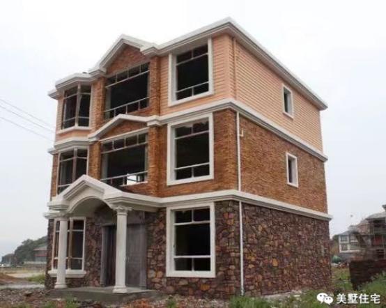 老家自建房外觀實拍，家家戶戶住別墅