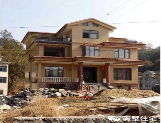 老家自建房外觀實拍，家家戶戶住別墅