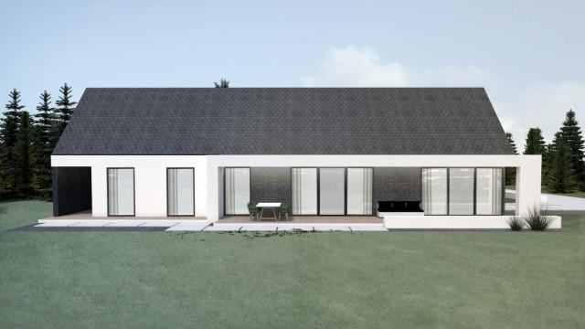 200平一層現(xiàn)代別墅設(shè)計(jì)圖，時(shí)尚、超前