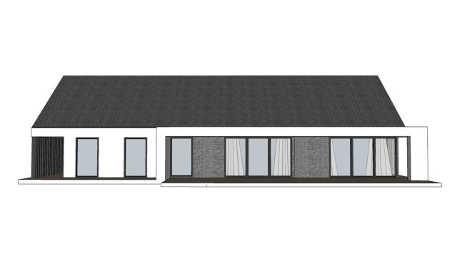 200平一層現(xiàn)代別墅設(shè)計(jì)圖，時(shí)尚、超前