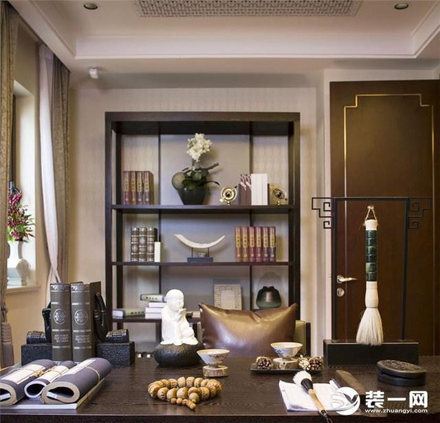 340平古麗古氣新中式風(fēng)格別墅裝修效果圖