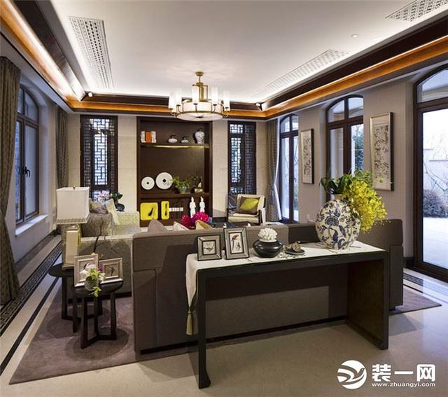 340平古麗古氣新中式風(fēng)格別墅裝修效果圖