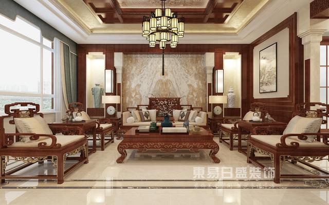 500平中式風格別墅裝修實拍圖，大氣，上檔次