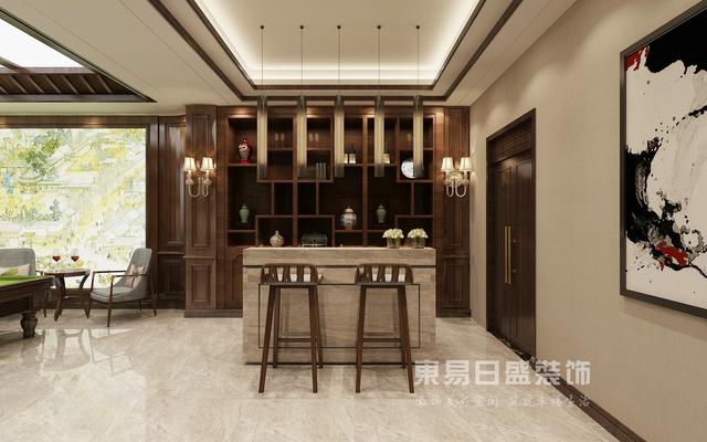 500平中式風格別墅裝修實拍圖，大氣，上檔次