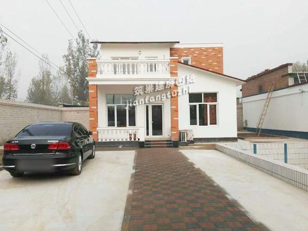 9x11農(nóng)村二層小樓房設(shè)計(jì)方案圖，經(jīng)濟(jì)實(shí)惠型