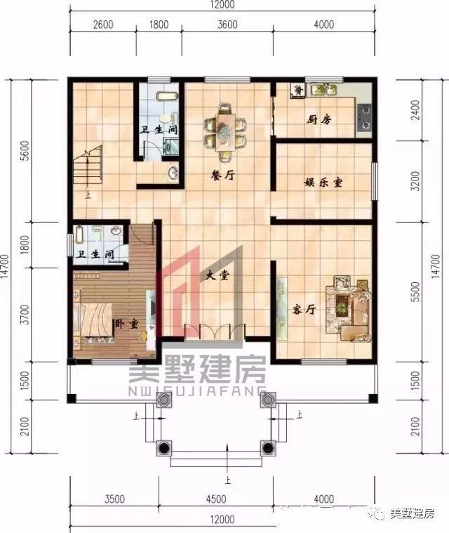 3款好看的農(nóng)村建房戶型方案圖，這幾年很流行