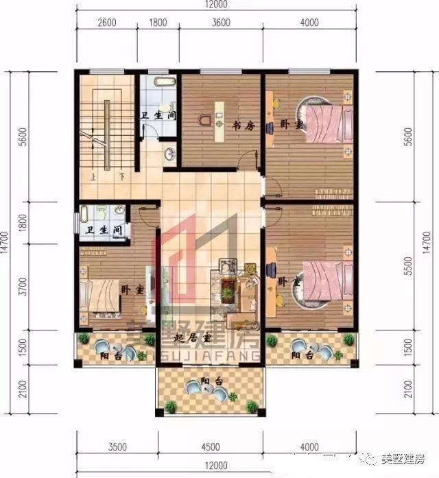3款好看的農(nóng)村建房戶型方案圖，這幾年很流行