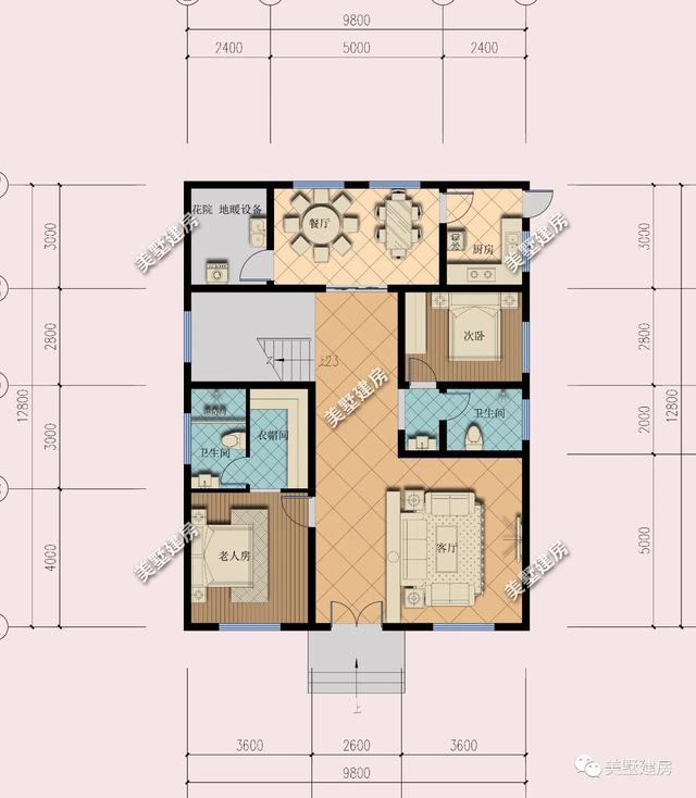 3款好看的農(nóng)村建房戶型方案圖，這幾年很流行