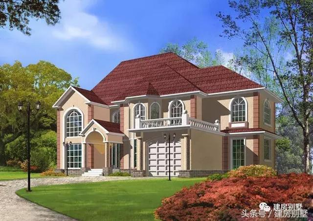 鄉(xiāng)村田園別墅外觀效果圖大全，美不美，自己看