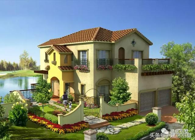 鄉(xiāng)村田園別墅外觀效果圖大全，美不美，自己看