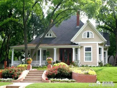 鄉(xiāng)村田園別墅外觀效果圖大全，美不美，自己看