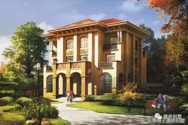 鄉(xiāng)村田園別墅外觀效果圖大全，美不美，自己看
