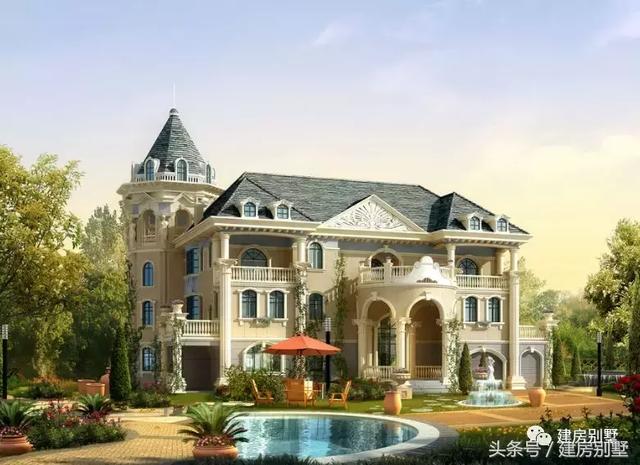 鄉(xiāng)村田園別墅外觀效果圖大全，美不美，自己看