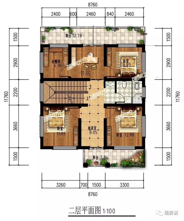 三層和三層半別墅戶型設(shè)計(jì)，看看你喜歡哪種？