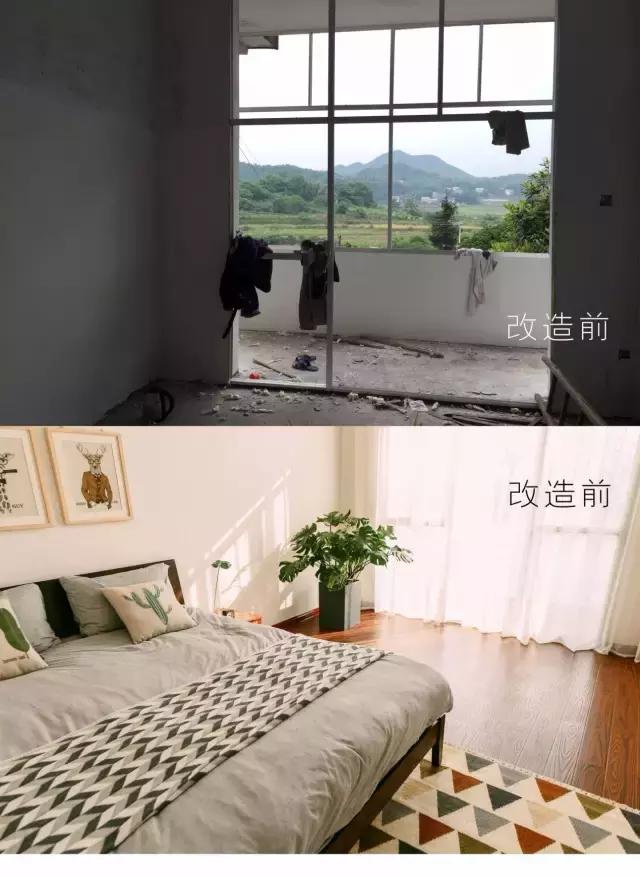 鄉(xiāng)村舊二層樓房改造，改成文藝青年小公寓