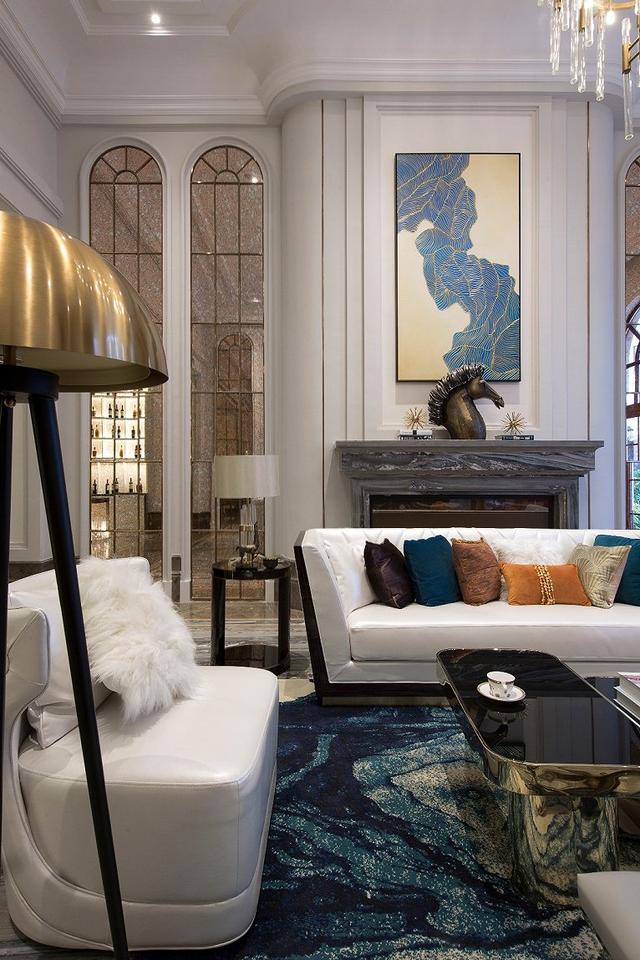 獨棟別墅美式輕奢裝修案例實拍，看完忍不住贊