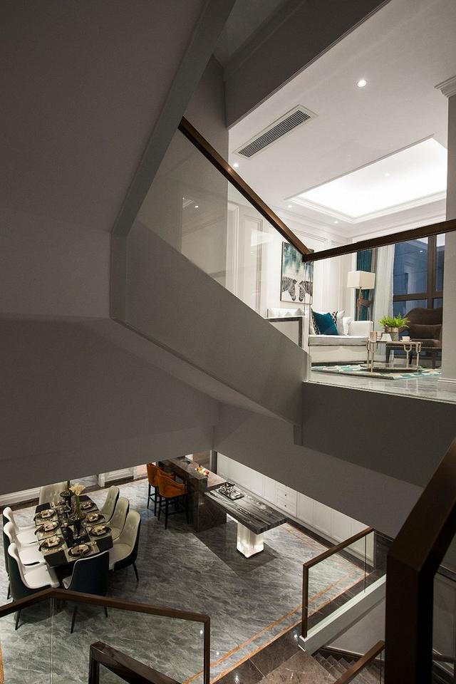 獨棟別墅美式輕奢裝修案例實拍，看完忍不住贊