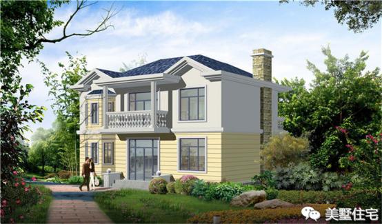 24款好看的住宅外觀效果圖，一二三層都有