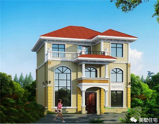24款好看的住宅外觀效果圖，一二三層都有