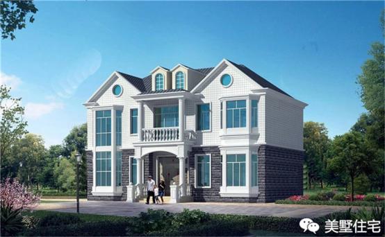 24款好看的住宅外觀效果圖，一二三層都有