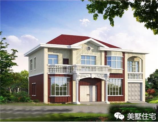 24款好看的住宅外觀效果圖，一二三層都有