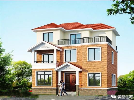 24款好看的住宅外觀效果圖，一二三層都有