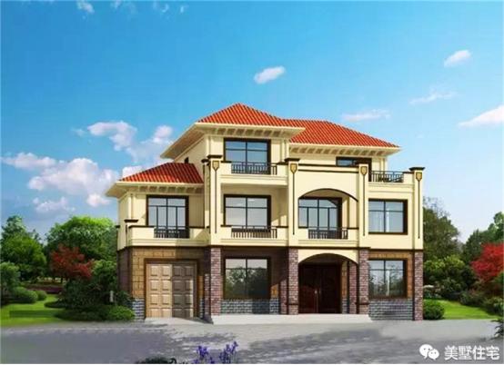 24款好看的住宅外觀效果圖，一二三層都有