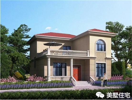 24款好看的住宅外觀效果圖，一二三層都有