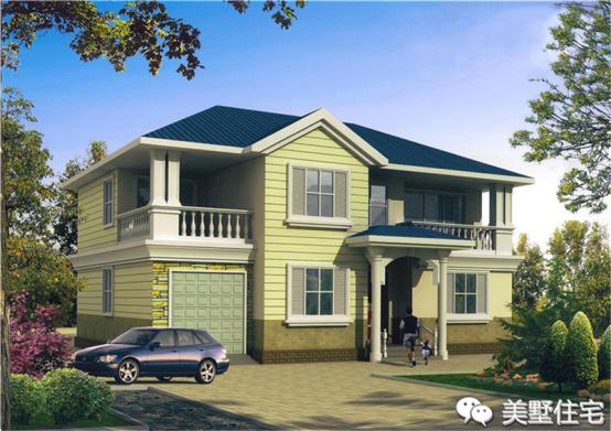 24款好看的住宅外觀效果圖，一二三層都有