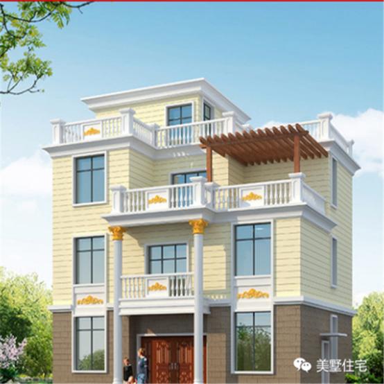 5款平頂別墅外觀效果圖，坡屋頂都看膩了